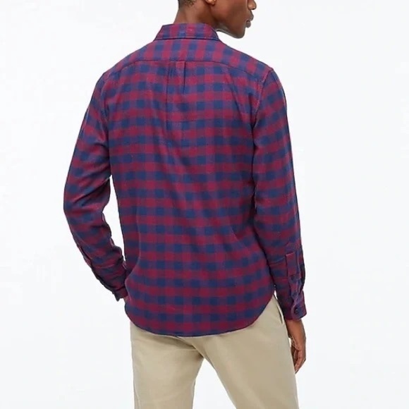 J Crew Flannel slim size men’s XXL - Picture 3 of 5